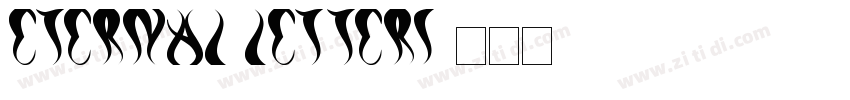 Eternal letters字体转换